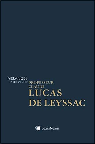Amazon Fr Melanges En L Honneur Du Professeur Claude Lucas De Leyssac Collectif Livres