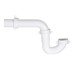 EZ-FLO 1-1/2 Inch P-Trap with Adapter for Tubular