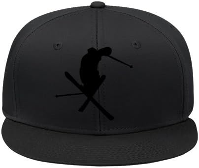 New Fashion Freestyle Ski Hip Hop Cap Snapback Hats Adjustable Hatblack Cotton Male/female Joannaallen