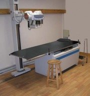 Radiolucent X-Ray Table Pad - 1" Basic Comfort Foam - 72" x 23-1/4" x 1", Black Nylon Fabric