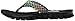 Skechers Sport Women's EZ Flex Beach Weave Flat Sandal, Black Multi, 9 M US