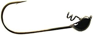 Missile BaitsMBWL18-BLK Warlock Jig Head Hook