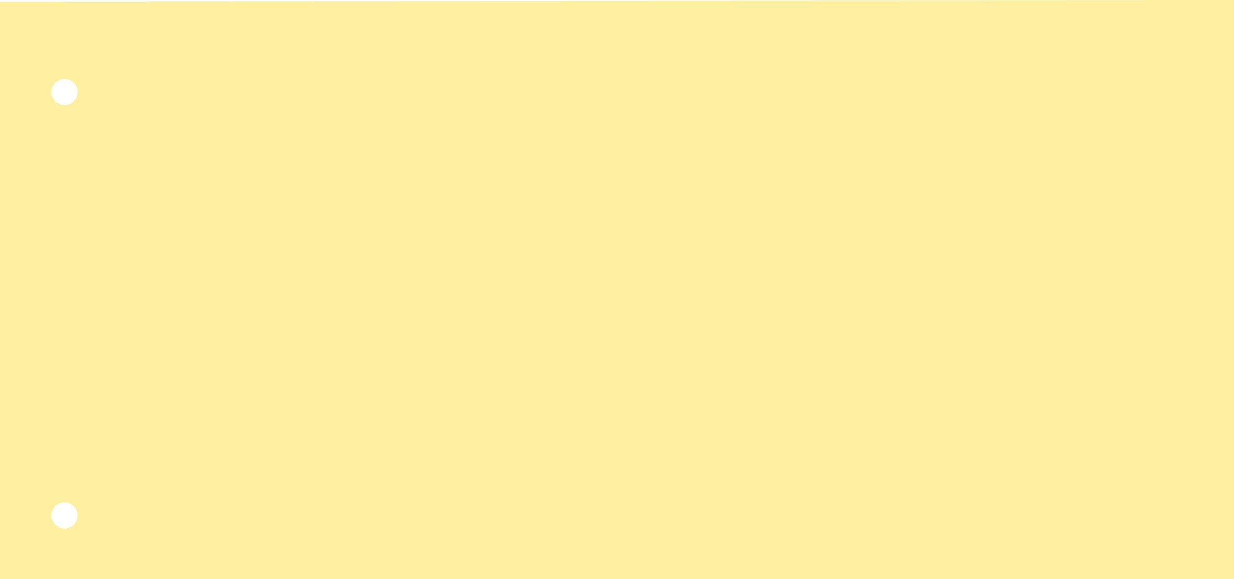 Kangaro 07070-07 Divider Strips Yellow 105 x 240 180 g Paper Pack of 100