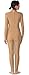 JustinCostume Women's Lycra Spandex Unitard Bodysuit Dancewear L Deep Nude