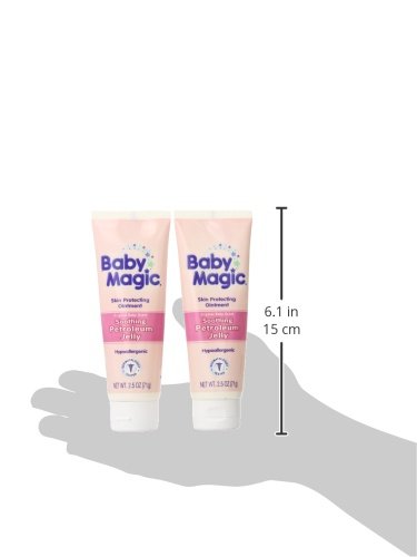 Baby Magic Soothing Petrolleum Jelly, Original Baby Scent, 2.5 Ounces (Pack of 2) - Thumbnail 4