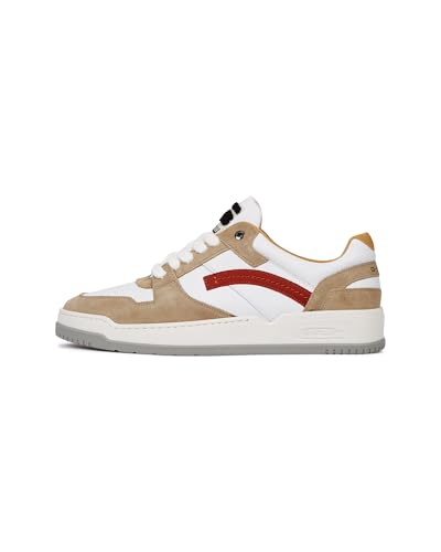 G-Star Raw C.V. Grid SPT M Cup para Hombre, Multicolor (White/Sand D29863-01-G059), 40 EU