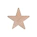 Wood Stars for Crafts, Small Wooden Stars Cutouts 2 Inch by 1/4 Inch, Pack of 50, Christmas, July 4th & Memorial Day by Woodpeckers