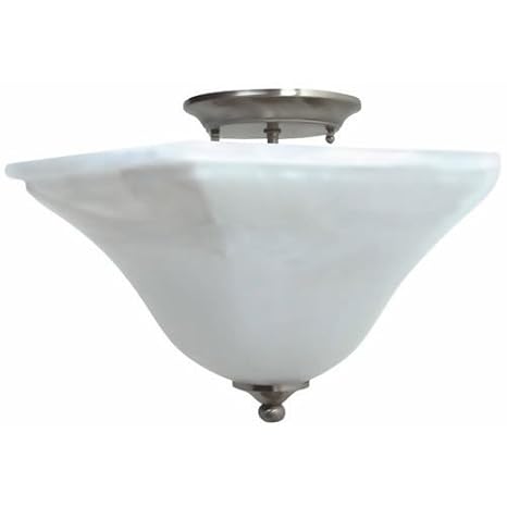 Boston Harbor Brt Afl8212 2 Light Alabaster Ceiling Fixture