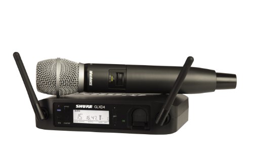 Shure GLXD24/SM86 Digital Vocal Wireless System with SM86 Handheld Microphone, Z2