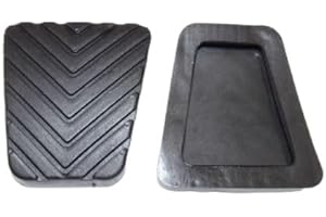 FEILIDAPARTS 2X Brake and Clutch Pedal Pad, Intended for Mitsubishi 3000Gt Lancer Eclipse Mirage & Many Model
