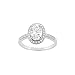 Cate and Chloe Blake 18k White Gold Plated Ring, Engagement Ring, Wedding Ring, Bridal Jewelry, Promise Ring