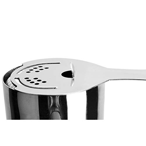 Edelstahl Cocktail Weißdorn Barsieb FENGMING (Farbe : Silber, größe : 99 * 155mm) – Bild 8