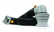 Camco 10ft Ready To Use RV Sewer Hose Kit - With Bayonet Fitting and Elbow with 4-in-1 Adapter