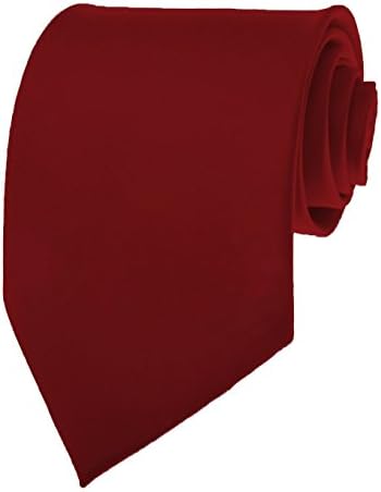 Quality Tie Men's Neckties Elegant - Burgundy