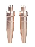 0-1-101 Acetylene Cutting Torch Tips Victor Style Heavy Duty,Pack of 2