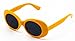Clout Goggles Oval Mod Retro Thick Frame Rapper Hypebeast Eyewear Supreme Glasses Cool Sunglasses