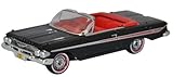 Chevrolet Impala 1961 Convertible Tuxedo Black/red