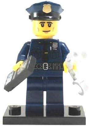 lego police officer minifigure