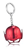 REINDEAR DC Comic Series THE FLASH Justice League Barry Alle Mask Metal Keychain (Red)