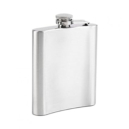 Menzy Hip Flasks for Men, Wine Or Whiskey Holder 8 Oz (230 Ml)