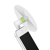 Stouch Mini Portable Dock Cool Cooler Rotating Fan iPad iPhone 7 Plus 6 6S 6 Plus 5 8 pin lightning - White