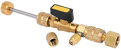 Tool Parts,1/4 and 5/16 Dual Size Schrader Valve Core Remover Installer Tool for HVAC/AC R22 R410A R404A R407C