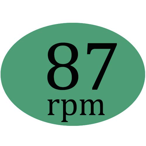 87 RPM