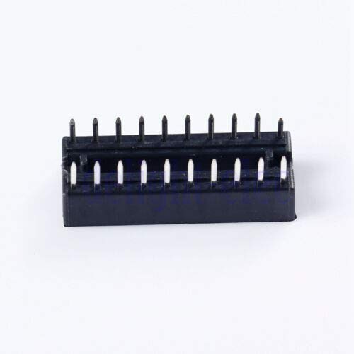 FidgetKute 10X 20 Pin Dip-20 Ic Socket for Integrated Circuit Chip Operational Amplifier DG