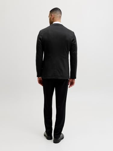 Herren Jjejaxon Jersey Blazer Anzugjacke, Black/Fit:slim Fit ,48