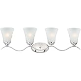 Maxim Lighting 12084FTSN Vital-4 Light Bath Vanity-31.5 Inches Wide by 9.5 inches high, Finish Color: Satin Nickel