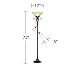 Regency Hill Vintage Traditional Torchiere Floor Lamp Tree 72