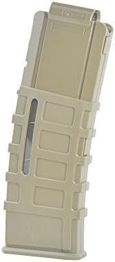 Worker F10555 15-Dart Quick Reload Clips Injection Mold Magazine Clip for Nerf N Strike Elite Blaster Modify Toy