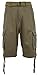ChoiceApparel Mens Cargo Shorts with Belt