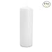 Royal Imports Pillar Candles White Unscented Premium Wax, 100 Hours Burning for Wedding, Spa, Party, Birthday, Holiday, Bath, Home Decor - 3