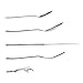 FYSHOP Portable Cutlery Set with Case for Work Lunch Travel Camping Utensils Stainless Steel Flatware Set 5 Pieces