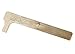 Handy Brass precision calipers vernier caliper Sliding 120mm Gauge Pocket Caliper (Double Scale)