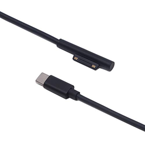 BETOP Surface Connect to USB-C Charging Cable (5ft), Requires PD Power Supply, Compatible with Microsoft Surface Pro 6 Pro 4 Pro 3 Surface Laptop 2 Surface Pro Surface Laptop & Surface Book