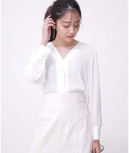 Amazon ナノ ユニバース レディース Nano Universe Vネックブラウス 030ホワイト F シャツ ブラウス 通販