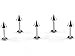 60pcs 316L Surgical Stainless Steel Barbell Nose Lip Nipple Rings Septum Tongue Eyebrow Piercing Jewelry Set 14G 16G 18G