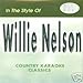 WILLIE NELSON Country Karaoke Classics CDG Music CD