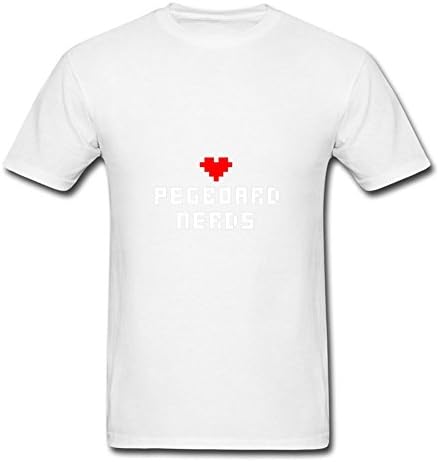 Marlomurr Xxx-large Creative White Short Sleeves - Pegboard Nerds Logo Image,men