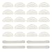 10 Pairs Eyeglass Nose Pads Silicone Soft Seft Adhesive Thin Anti-Slip Nosepads for Eyeglasses Glasses Sunglasses (Transparent 1mm)