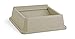 Rubbermaid Commercial Products Untouchable Square Swing Lid for 35G & 50G Containers, Beige (FG266400BEIG)