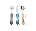 Bon Animal Kingdom 3-Piece Children's Flatware Silverware Cutlery Set, Include Knife/Fork/Spoon, Mirror Polished Stainless Steel With Fun Animal Designs To Entertain The Children