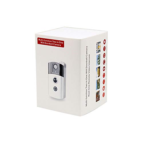 Wireless WiFi HD 1080P Alarm Smart Phone APP Remote Control Video Doorbell Rainproof IR-Cut Intercom Camera Motion Detect Door Phone Ring Bell Home Security System