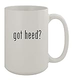 got heed? - 15oz Ceramic White Coffee Mug, White