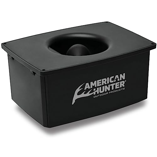 American Hunter 50 LB Hanging Feeder | Hunting Durable Lightweight Camo Metal... photo 1
