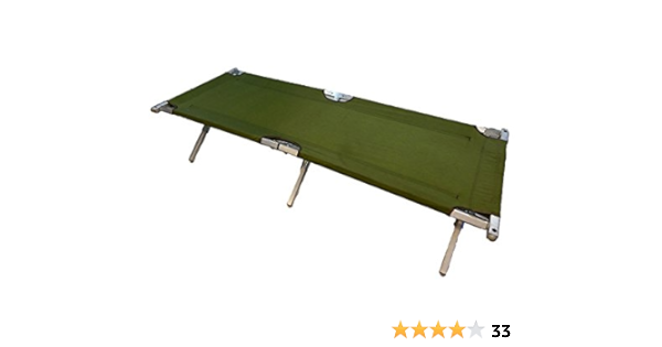 army cot size