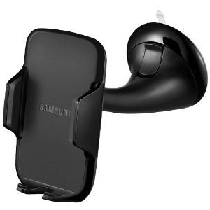 Samsung Galaxy Universal Suction Car Mount Kit ECS-K200BEGSTA for Samsung Galaxy S4, S3 Mini (I8190), S3 (S9300) and Note 2 (N7100) with also included In Car Chargers CAD300UBEC