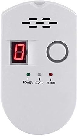 Amazon.com: Detector de gas propano/natural, alarma de gas ...